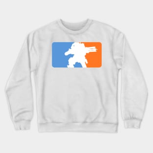 Major League Titan (Titanfall Blue and Orange) Crewneck Sweatshirt